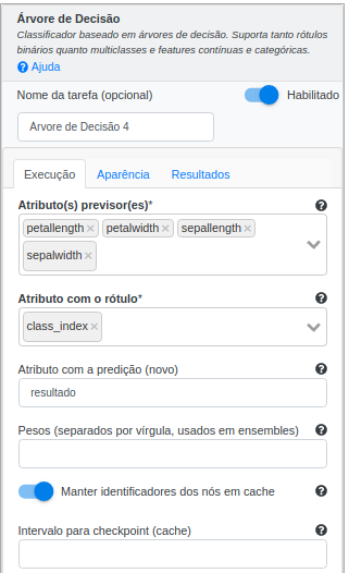 Formulário Arvore de Decisão - parte 1