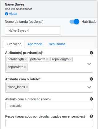 Formulário Naïve Bayes - parte 1