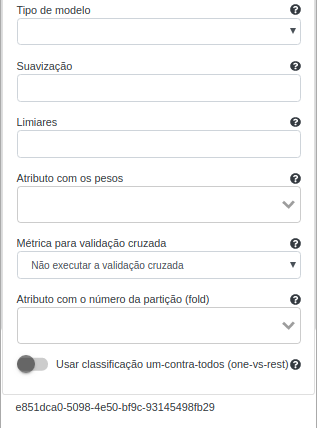 Formulário Naïve Bayes - parte 1