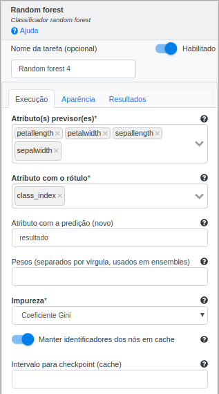 Forumlário Random Forest - parte 1