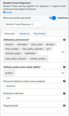 Random Forest Regressor - parte 1