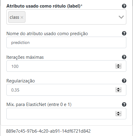 Operação Regressão Linear