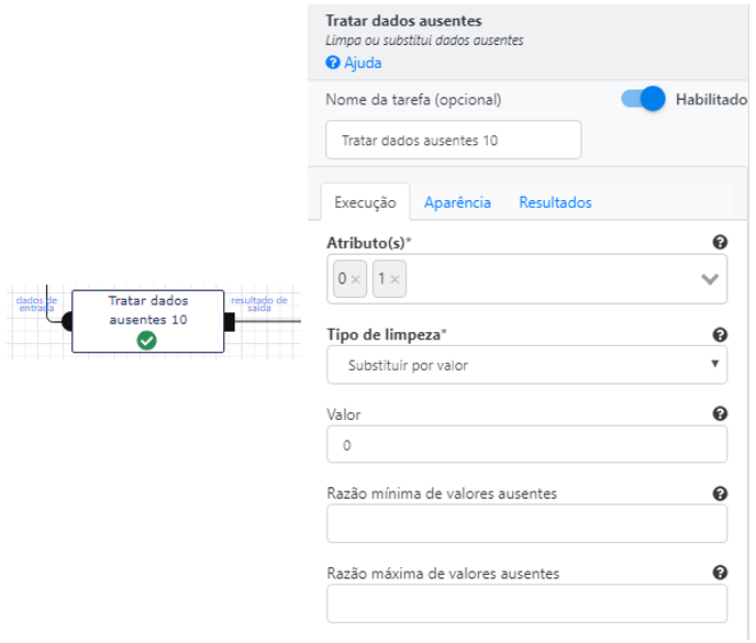 Tratar dados ausentes