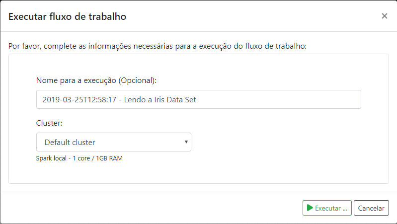 Resultado - Leitura do Sumário Estatístico