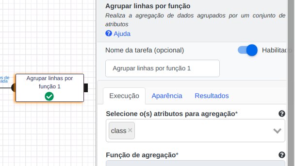 Atributos para agregação