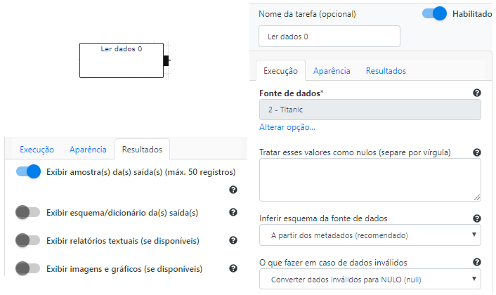Tabela ler dados