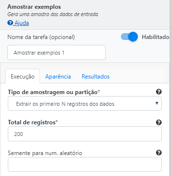 Operação Amostrar